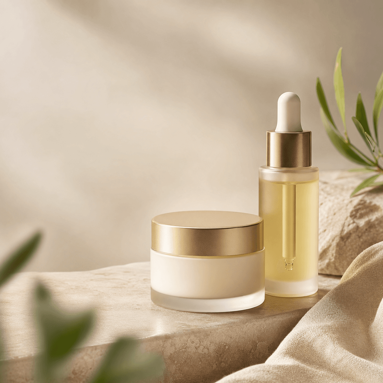 Producto skincare ecommerce usado como creatividad creada o programada en Agenzzy